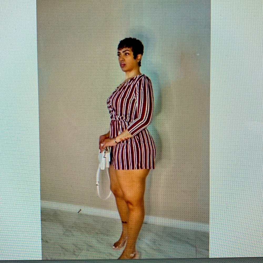 Quarter Sleeve Romper